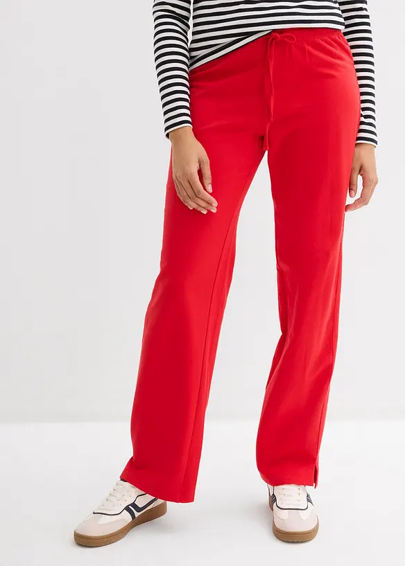 Tepl&aacute;kov&eacute; kalhoty z čist&eacute; organick&eacute; bavlny, bonprix