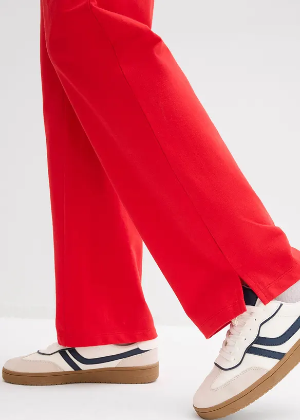 Tepl&aacute;kov&eacute; kalhoty z čist&eacute; organick&eacute; bavlny, bonprix