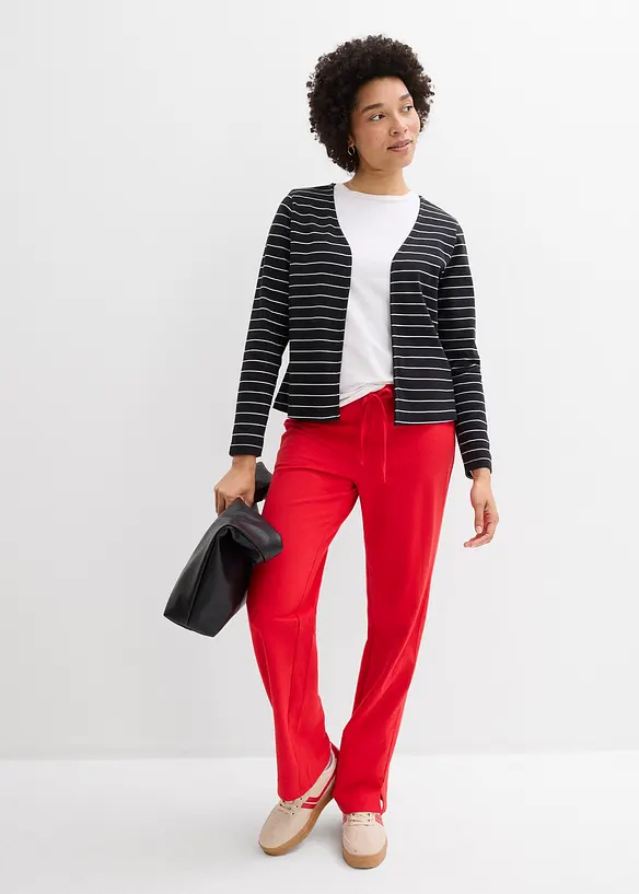 &Uacute;pletov&yacute; kab&aacute;tek z těžk&eacute;ho žerzeje z čist&eacute; organick&eacute; bavlny, bonprix