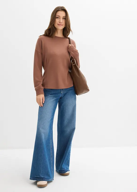 Vypasovan&aacute; mikina, bonprix