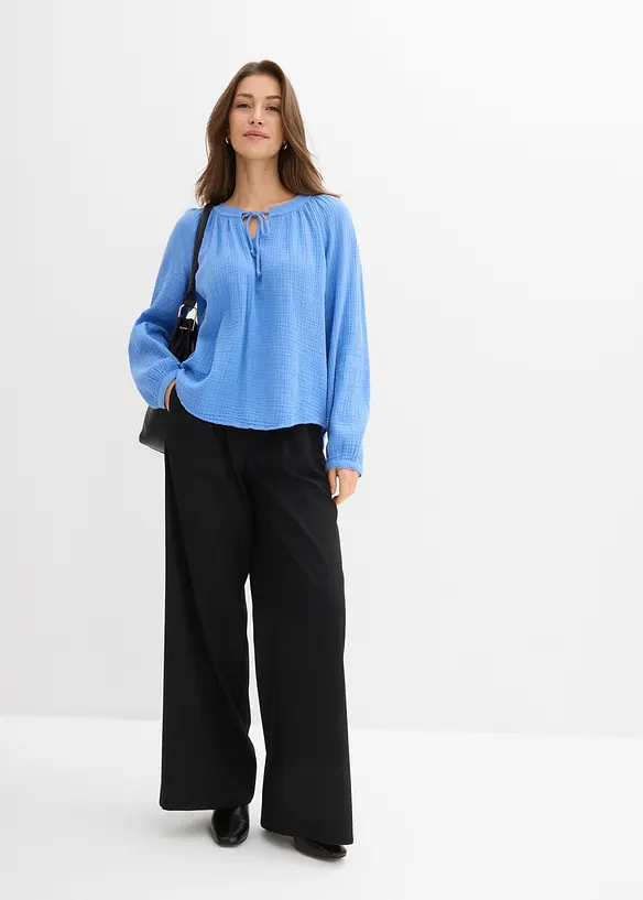 Halenkov&eacute; tričko z měkk&eacute;ho mu&scaron;el&iacute;nu, bonprix