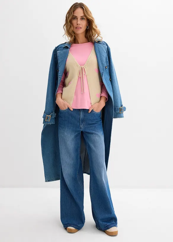 Pleten&aacute; vesta, bonprix