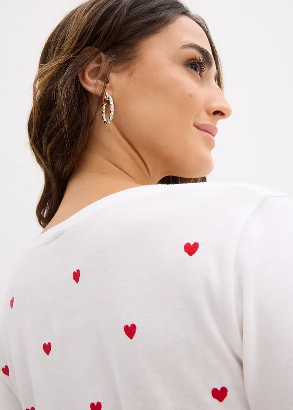 Tričko s dlouh&yacute;m ruk&aacute;vem, bonprix