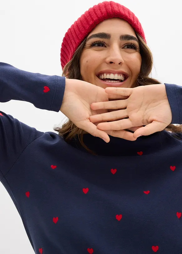 Tričko s dlouh&yacute;m ruk&aacute;vem, bonprix