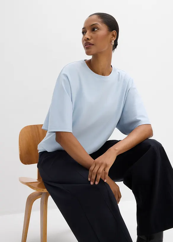 Tričko z těžk&eacute;ho žerzeje, bonprix