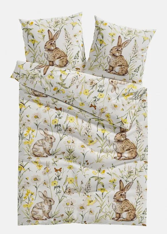 Povlečen&iacute; z bavlněn&eacute; směsi, bonprix