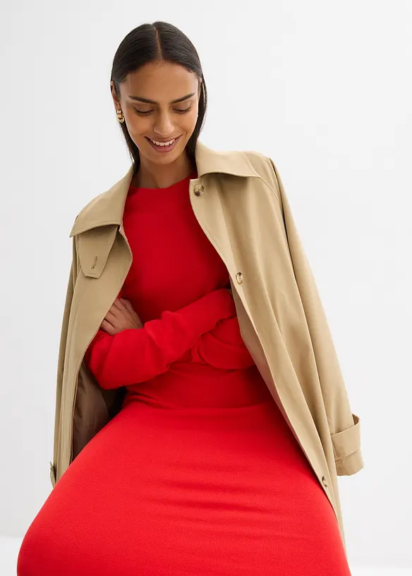 Volněj&scaron;&iacute; midi &scaron;aty z visk&oacute;zov&eacute; směsi, bonprix