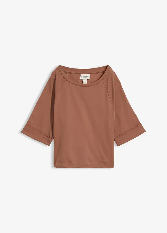 Ragl&aacute;nov&eacute; triko z těžk&eacute; organick&eacute; bavlny, bonprix