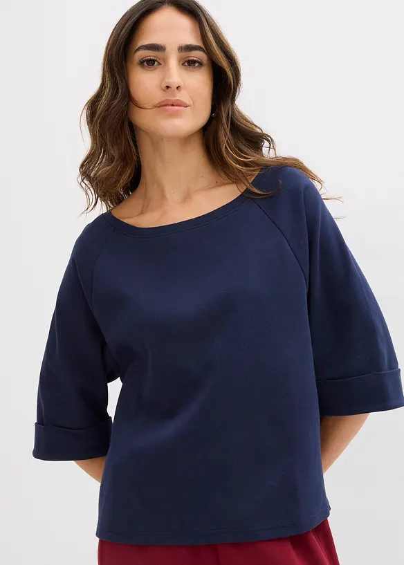 Ragl&aacute;nov&eacute; triko z těžk&eacute; organick&eacute; bavlny, bonprix