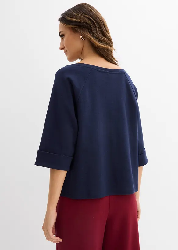 Ragl&aacute;nov&eacute; triko z těžk&eacute; organick&eacute; bavlny, bonprix