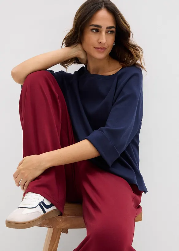 Ragl&aacute;nov&eacute; triko z těžk&eacute; organick&eacute; bavlny, bonprix