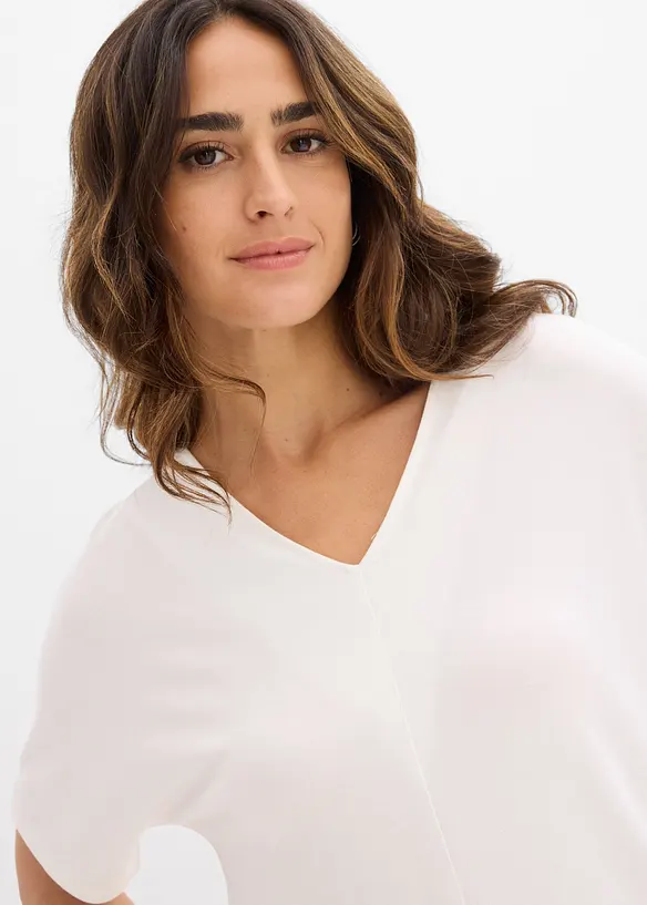 Triko z visk&oacute;zov&eacute; směsi, bonprix