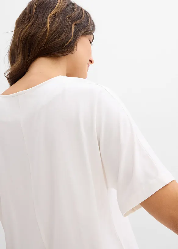 Triko z visk&oacute;zov&eacute; směsi, bonprix