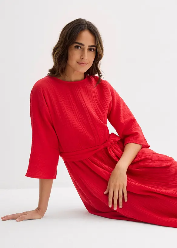 Midi &scaron;aty z měkk&eacute; bavlny, bonprix