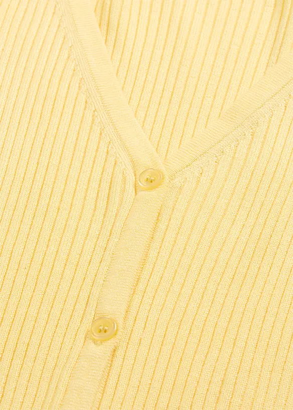 Kardigan z jemn&eacute; pleteniny s visk&oacute;zou, bonprix