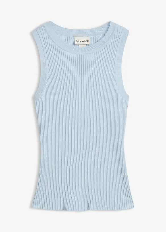 Pleten&yacute; top s visk&oacute;zou, bonprix