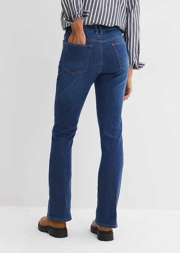 Dž&iacute;ny Bootcut, High Waist, bonprix