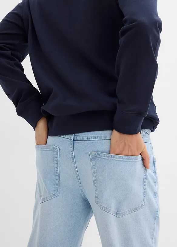 Strečov&eacute; dž&iacute;ny Relaxed Fit, Straight, bonprix