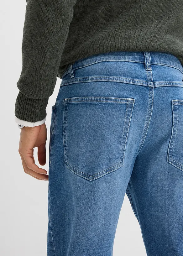 Strečov&eacute; dž&iacute;ny Relaxed Fit, Straight, bonprix