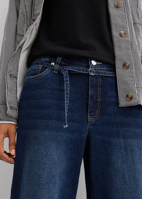 Dž&iacute;ny Wide Leg, Mid Waist, bonprix