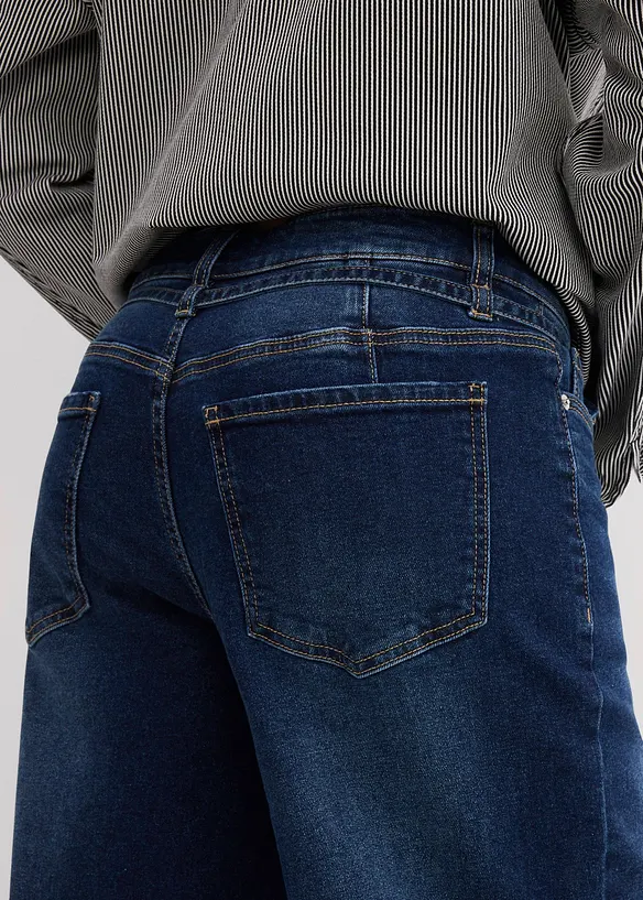 Dž&iacute;ny Wide Leg, Mid Waist, bonprix