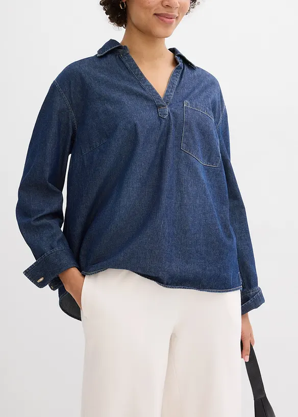 Culotte kalhoty z čist&eacute; organick&eacute; bavlny, bonprix