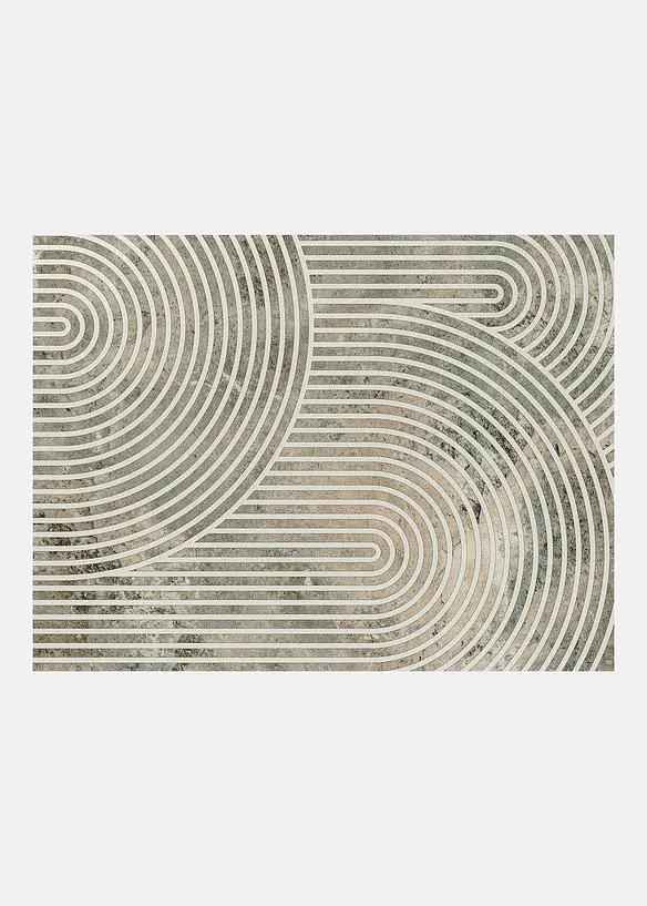 Omyvateln&aacute; rohožka s grafick&yacute;m designem, bonprix