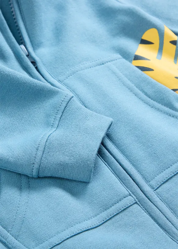 Mikinov&yacute; overal z čist&eacute; organick&eacute; bavlny, bonprix