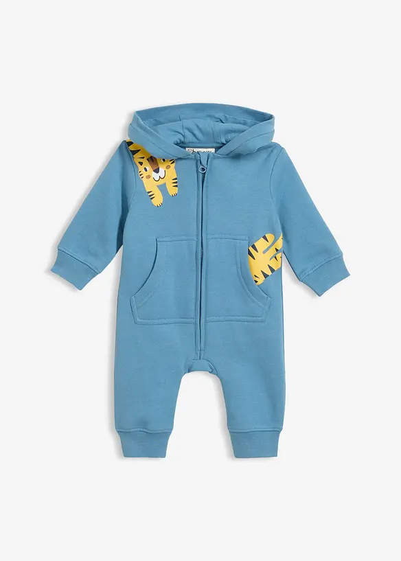 Mikinov&yacute; overal z čist&eacute; organick&eacute; bavlny, bonprix