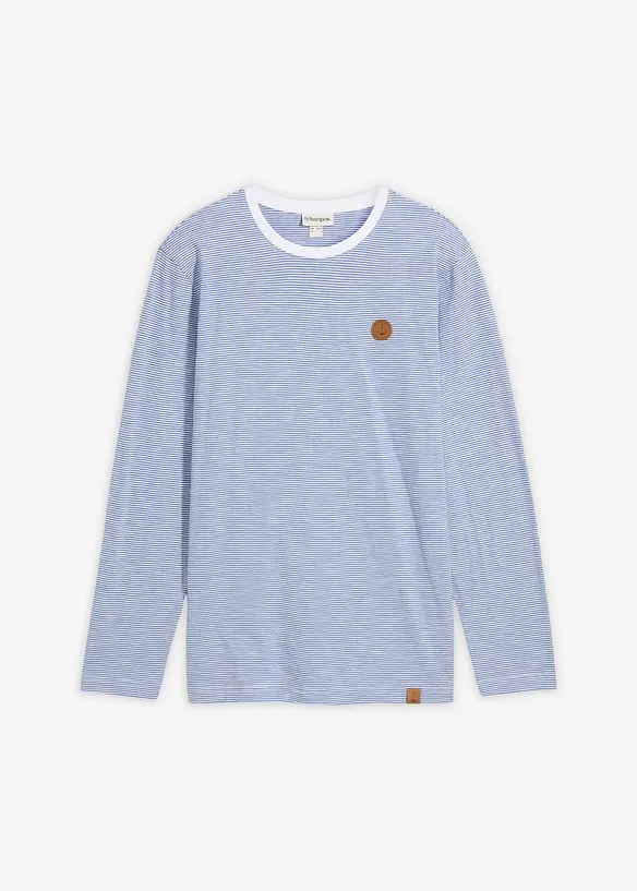 Triko s dlouh&yacute;m ruk&aacute;vem, z čist&eacute; organick&eacute; bavlny, bonprix