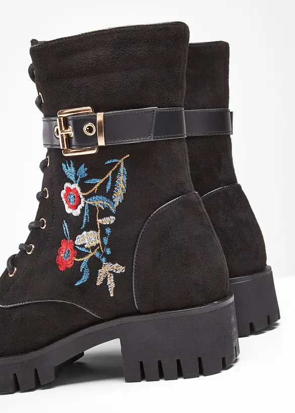 &Scaron;něrovac&iacute; kotn&iacute;kov&aacute; obuv s v&yacute;&scaron;ivkou, bonprix