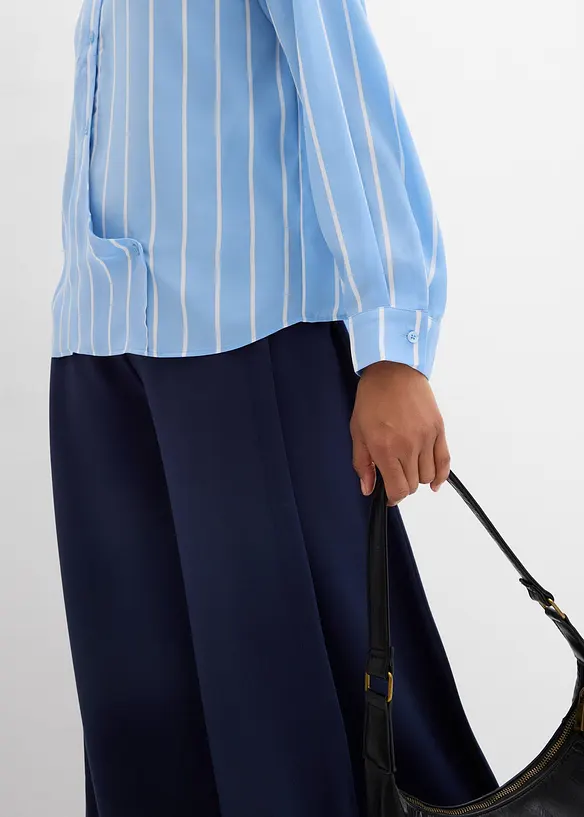 Ko&scaron;ilov&aacute; halenka ze spl&yacute;vav&eacute;ho sat&eacute;nu, bonprix