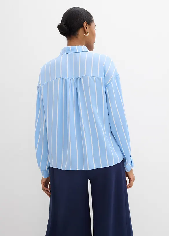 Ko&scaron;ilov&aacute; halenka ze spl&yacute;vav&eacute;ho sat&eacute;nu, bonprix