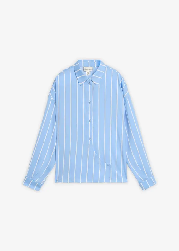 Ko&scaron;ilov&aacute; halenka ze spl&yacute;vav&eacute;ho sat&eacute;nu, bonprix