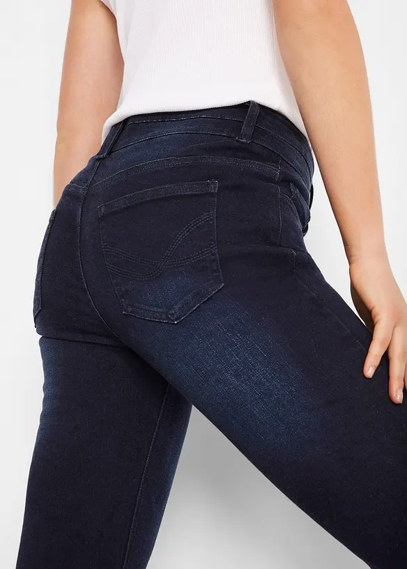 Tvaruj&iacute;c&iacute; dž&iacute;ny Bootcut, High Waist, Ultra Soft, bonprix