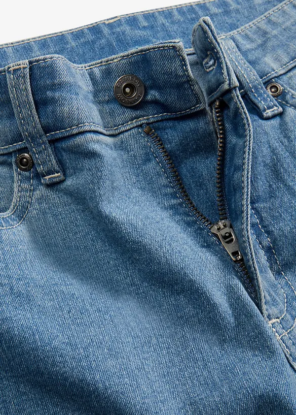 Strečov&eacute; dž&iacute;ny Wide Leg, Mid Waist, bonprix