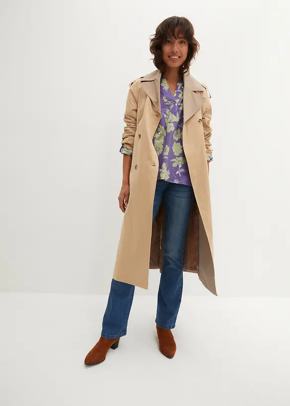 Tunikov&aacute; halenka z čist&eacute; bavlny, bonprix