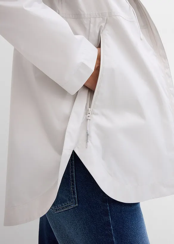 Velmi lehk&aacute; těhotensk&aacute; a nos&iacute;c&iacute; bunda, odoln&aacute; vůči větru a de&scaron;ti, bonprix