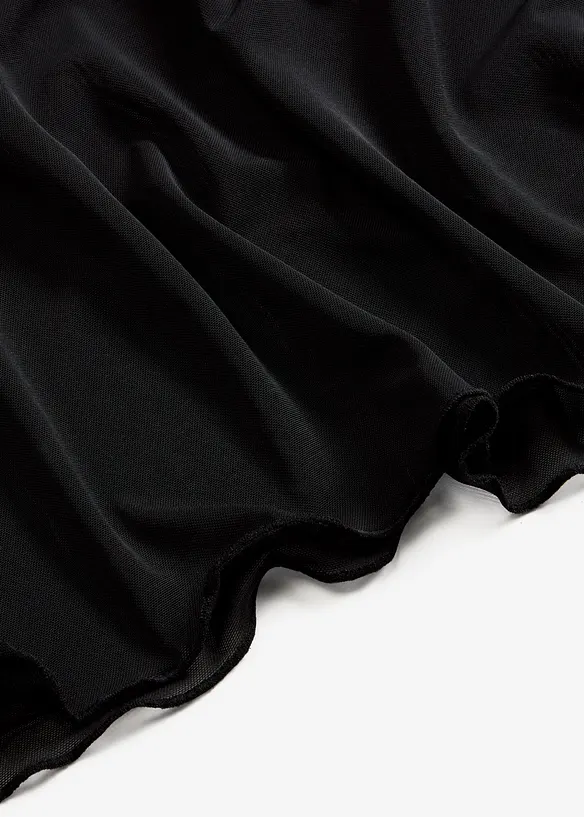 Negliž&eacute; s kosticemi, se srd&iacute;čkovou krajkou, bonprix