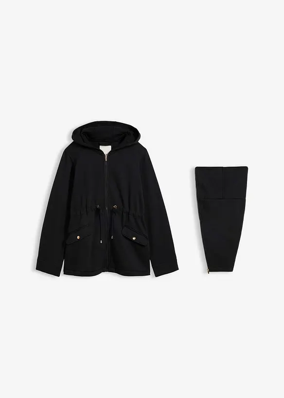 Bunda 3 v 1 z tepl&aacute;koviny, na těhotenstv&iacute; i po něm, se vsadkou na no&scaron;en&iacute; miminka, bonprix