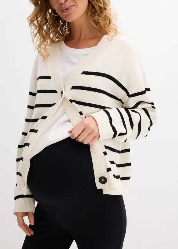 Těhotensk&eacute; leg&iacute;ny z organick&eacute; bavlny (3 ks v balen&iacute;), bonprix