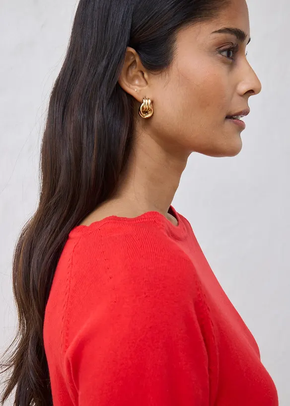 Svetr s pod&iacute;lem hedv&aacute;b&iacute;, bonprix