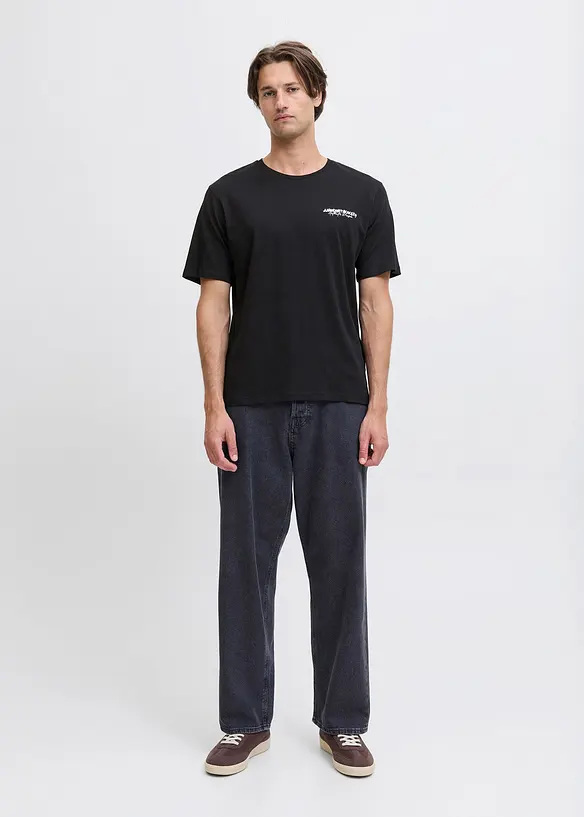 Tričko JJ REBEL z čist&eacute; bavlny, Loose Fit, JJ REBEL