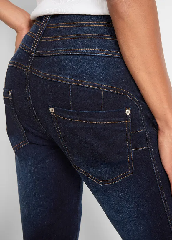 Stahovac&iacute; dž&iacute;ny High Waist, Bootcut, bonprix