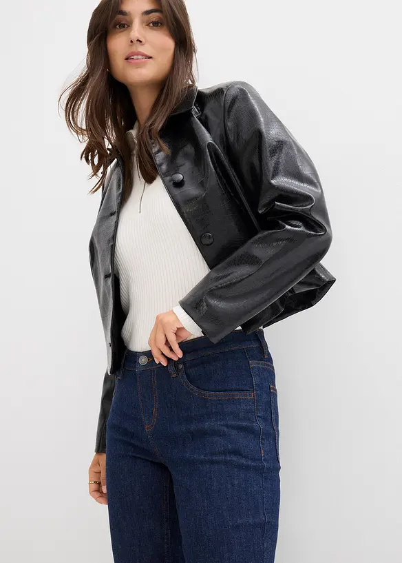 Dž&iacute;ny Flared, Mid Waist, bonprix