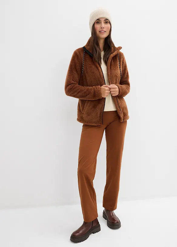 Bunda z medv&iacute;dkov&eacute;ho fl&iacute;su, bonprix