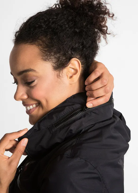 Funkčn&iacute; outdoorov&yacute; kab&aacute;t s kapuc&iacute;, 2 v 1, nepromokav&yacute;, bonprix