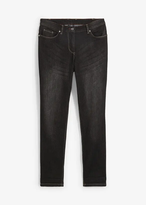 Strečov&eacute; dž&iacute;ny Boyfriend, Mid Waist, bonprix