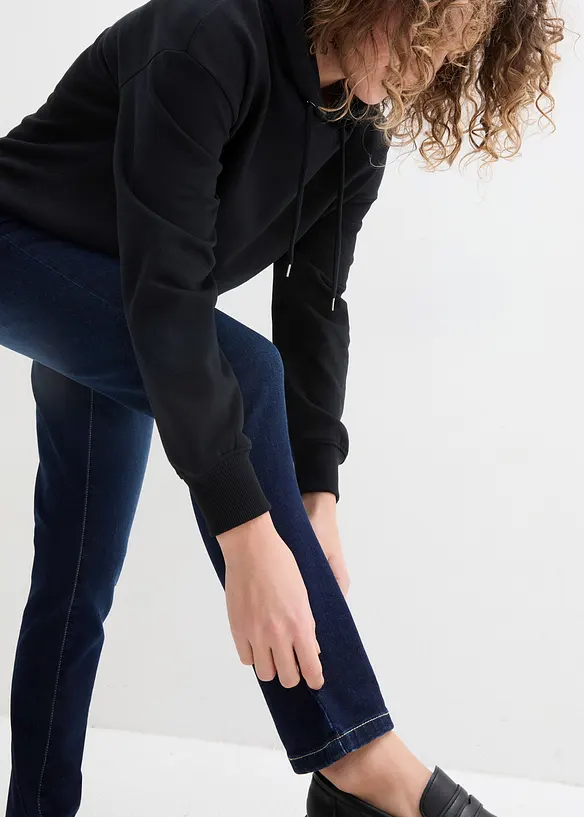 Strečov&eacute; dž&iacute;ny Boyfriend, Mid Waist, bonprix