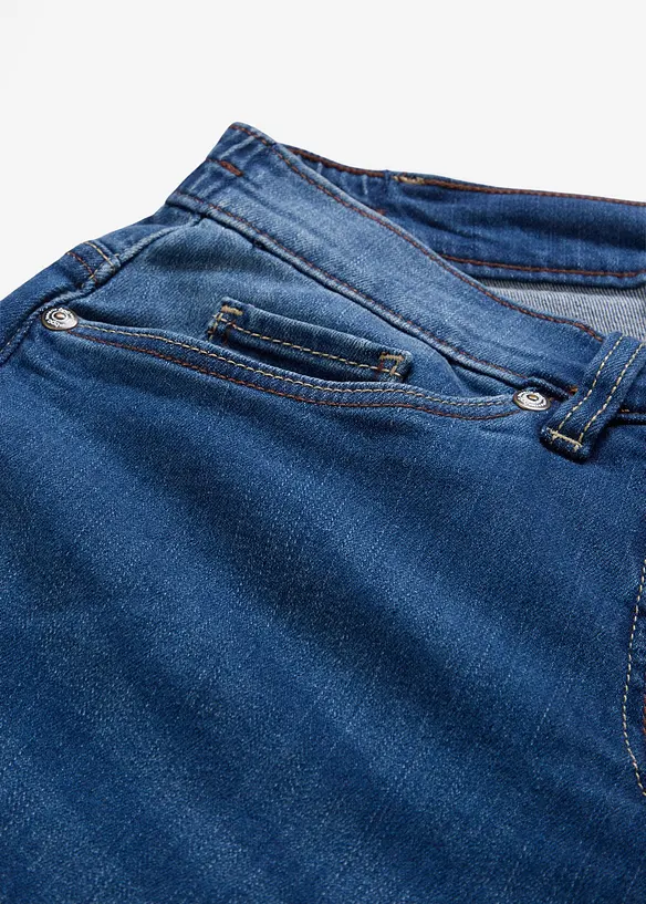 Strečov&eacute; dž&iacute;ny Boyfriend, Mid Waist, bonprix